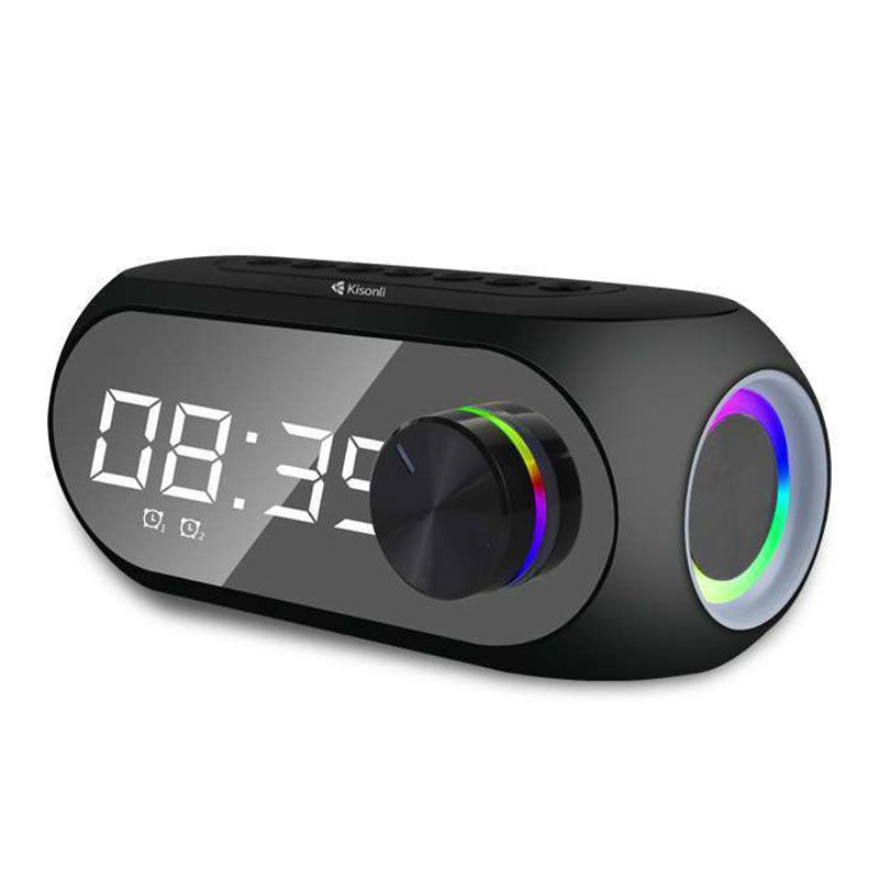 مكبر صوت بلوتوث محمول كيسونلي ، اسود - LP-2S
