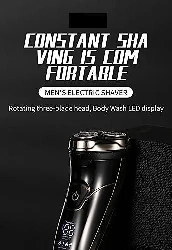 VGR Professional Cordless Foil Shaver Wet & Dry Black - V-318