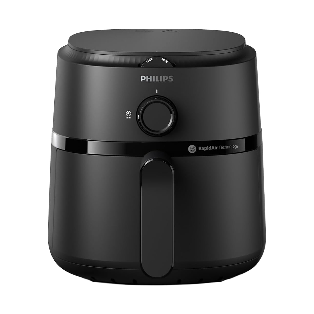 Philips 1000 Series Air Fryer , 3.2 Liter , 1300 Watt Black - NA110/00