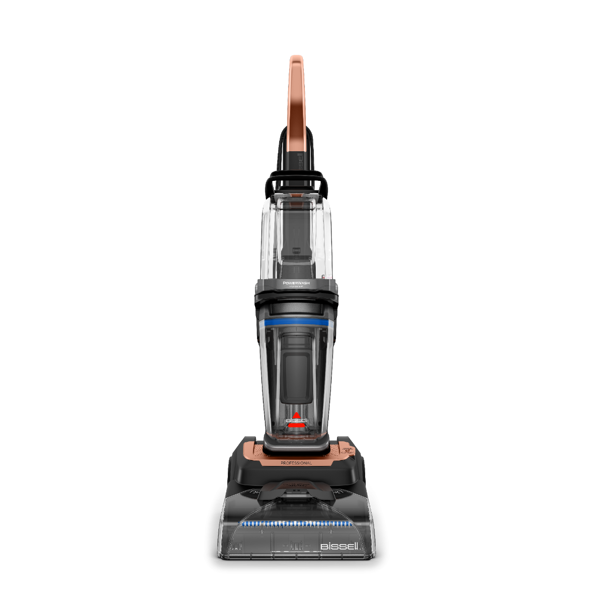 Bissell PowerWash HydroSteam Bagless Carpet Cleaner Black Rose Gold - 4201K