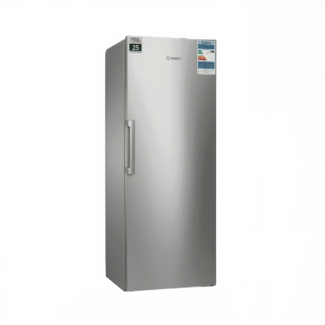 Indesit NoFrost Upright Deep Freezer , 286 Liter Inverter Motor , Silver - INU6012CEG