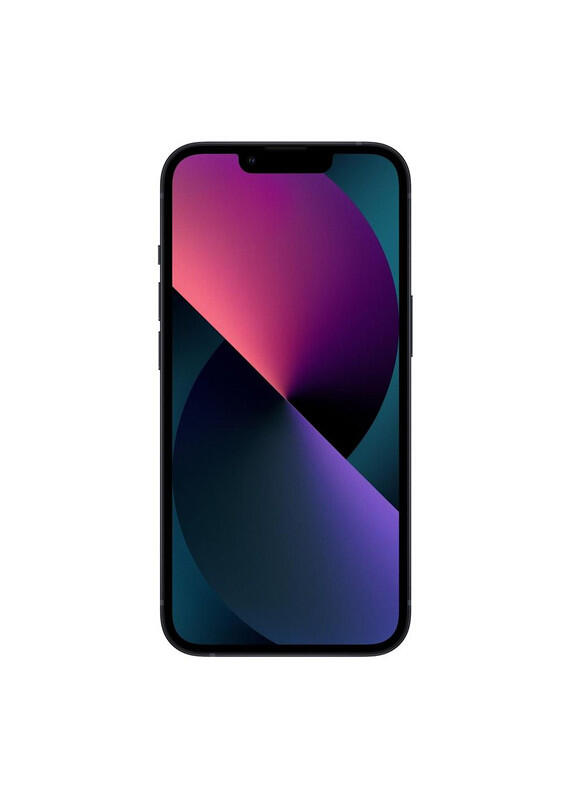 ابل ايفون 13 ، سعة 256 جيجا بايت ، رام 4 جيجا بايت ، شبكة 5G ، شريحة واحدة - ميدنايت