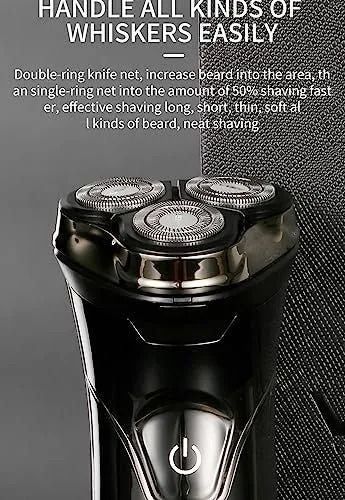 VGR Professional Cordless Foil Shaver Wet & Dry Black - V-318