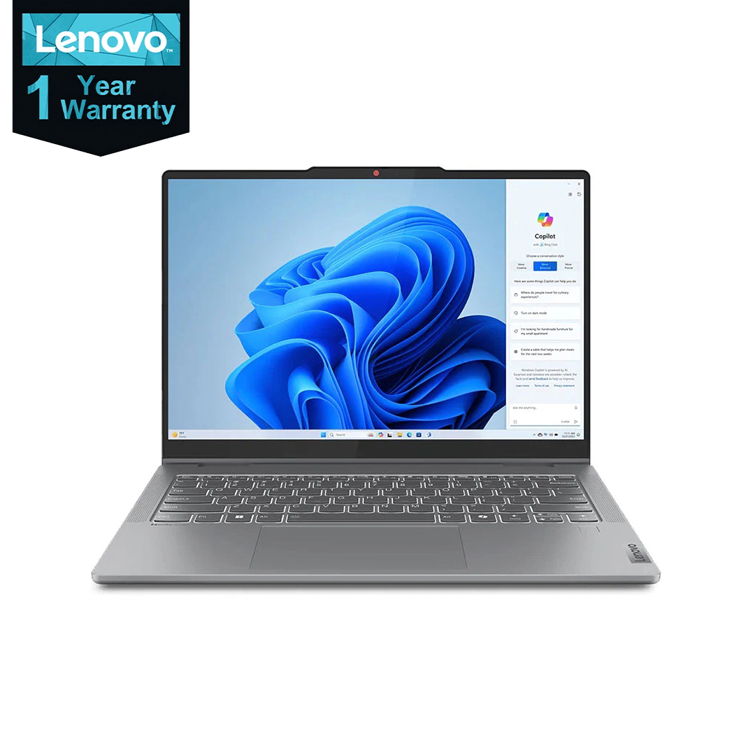 لاب توب لينوفو ايديا باد 5 14IRH9 - 83KX0044ED ، معالج انتل كور i5-13420H 14 بوصة ، هارد 512 جيجا بايت SSD ، رام 16 جيجا بايت ، كارت شاشة انتل UHD جرافيكس ،ويندوز 11 - رمادي لونا