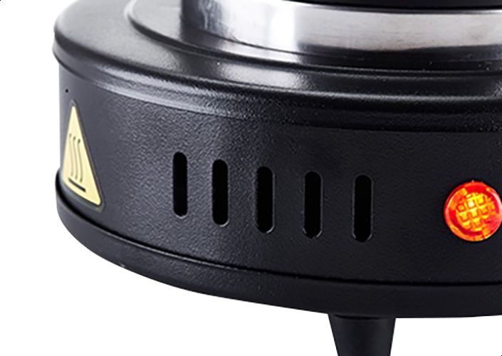 Mienta Hot Plate ,1 Plate Burners ,500 Watt Black - HP41325A