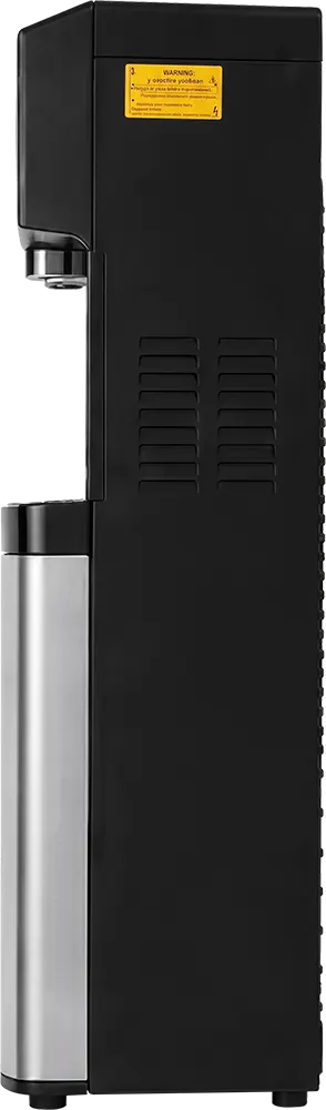 Levon Hot & Cold Digital Bottom Loading Water Dispenser , 2 Tabs Black Steel - 4031013