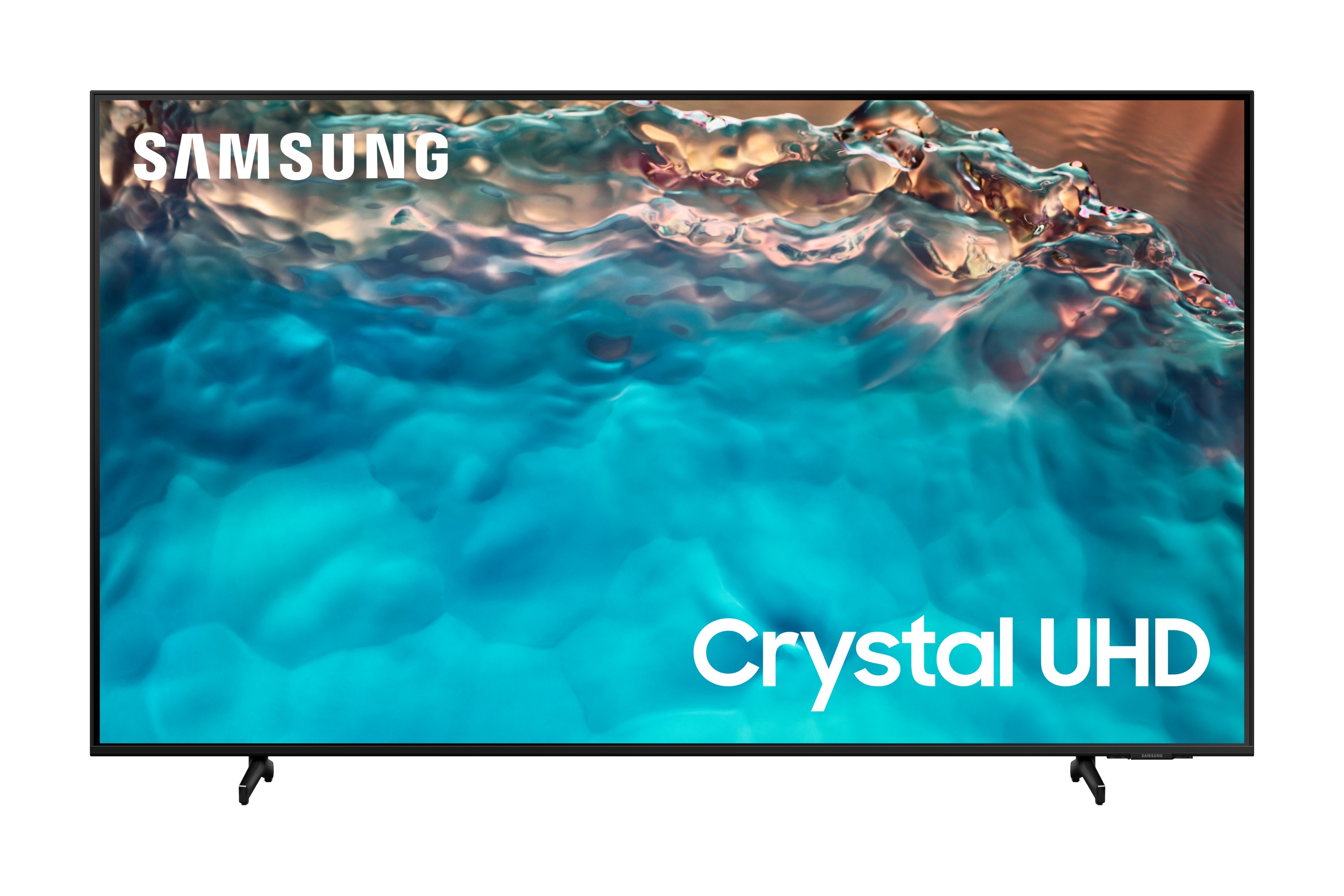 شاشة تلفزيون سمارت سامسونج ، مقاس 55 بوصة ، ليد ، دقة 4K UHD ، بريسيفر داخلي