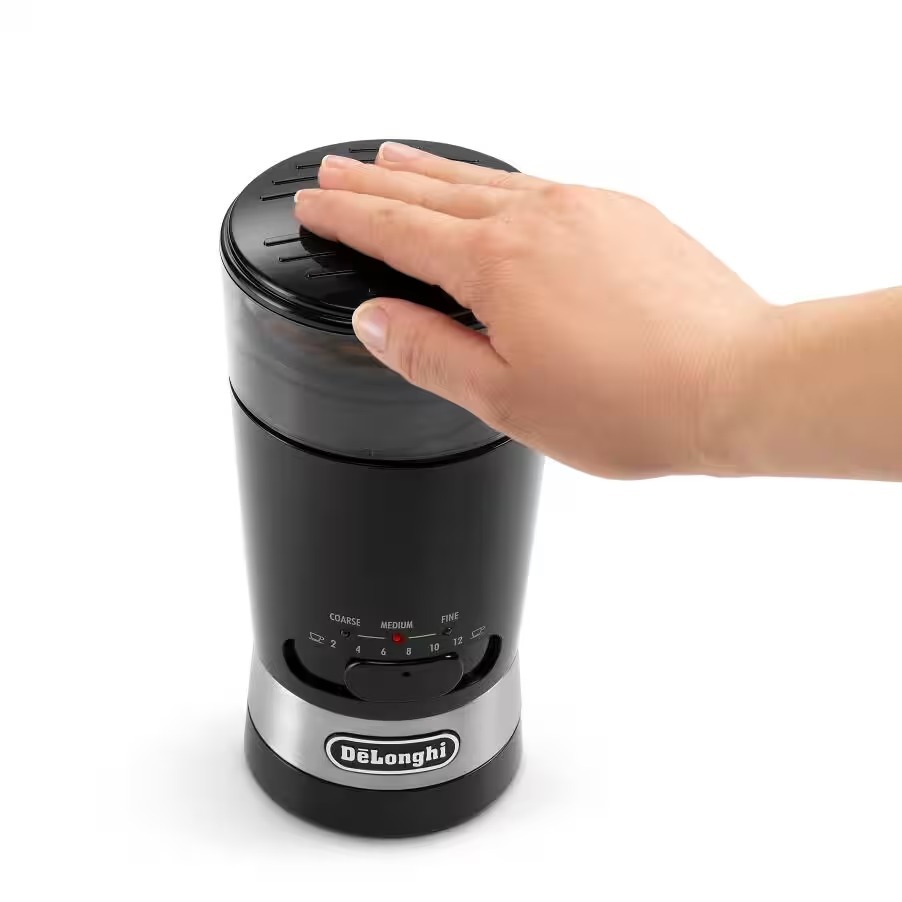 Delonghi Coffee Grinder , 90 gm 0 Watt , Black - KG210