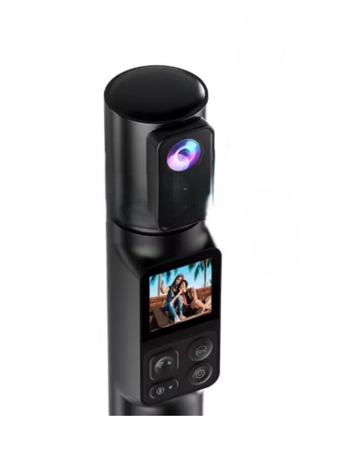 Ausek Handheld Action Camera , 50 megapixels , Black