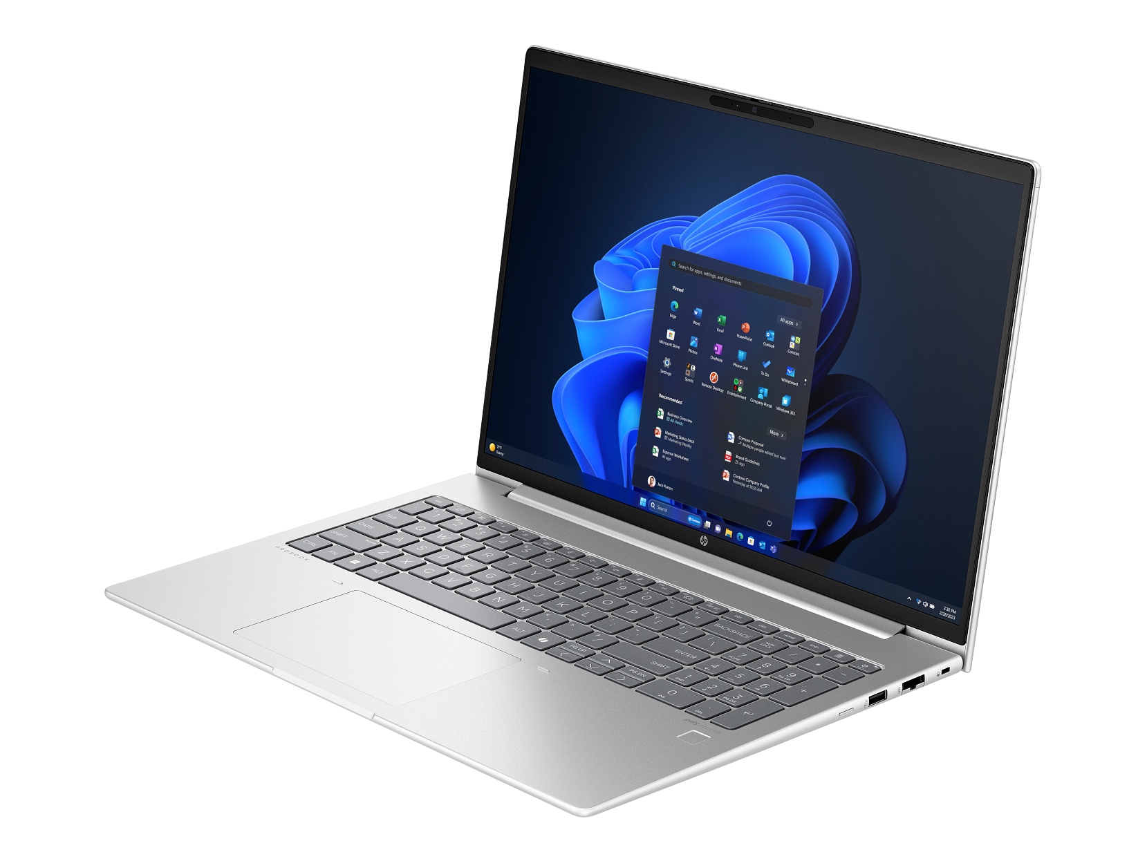 لاب توب اتش بي برو بوك 460 G11 - B26L0PT ، معالج انتل كور الترا 5 125U 16 بوصة ، هارد 512 جيجا بايت SSD ، رام 8 جيجا بايت ، كارت شاشة انتل جرافيكس ،فري دوس - فضي بايك