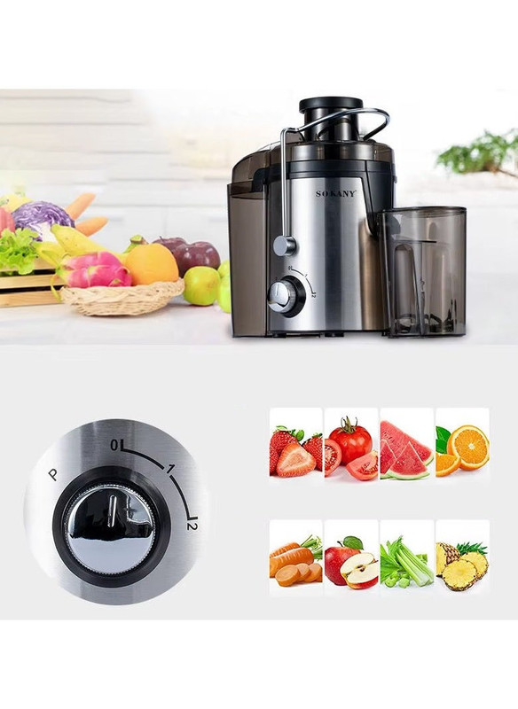 عصارة فواكه سوكاني ، 500 وات ، ستانلس ستيل - SK-JB-175