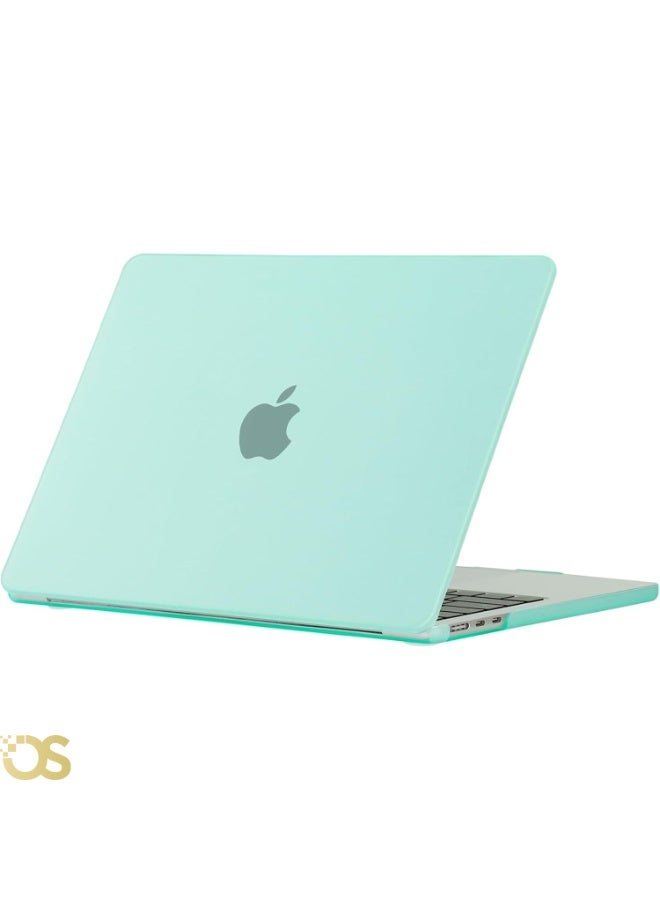 Generic Matte Hard Shell Case with Screen Protector for MacBook Air 13.3-inch (models A1932, A2179, A2337) , Green