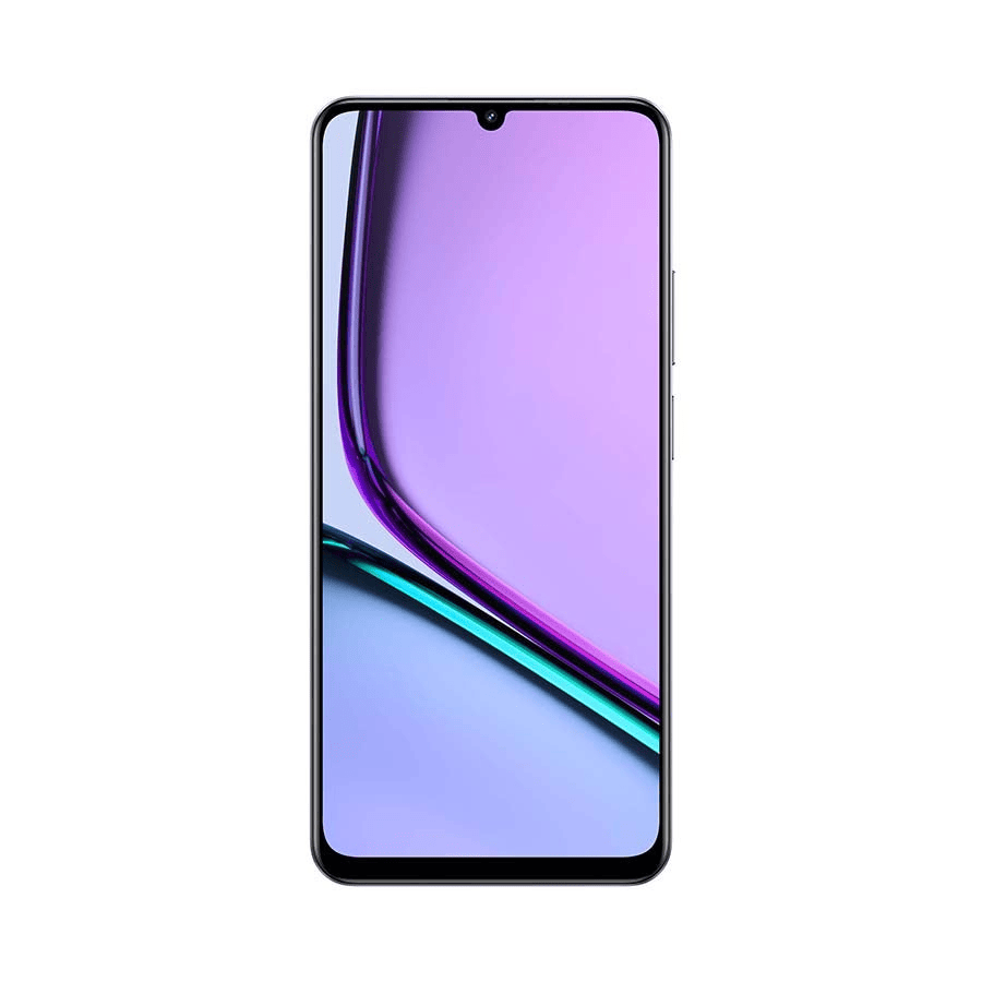 ريلمي Realme Note 60 ، رام 4 جيجا بايت ، شبكة 4G LTE ، شريحتين - اسود ماربل