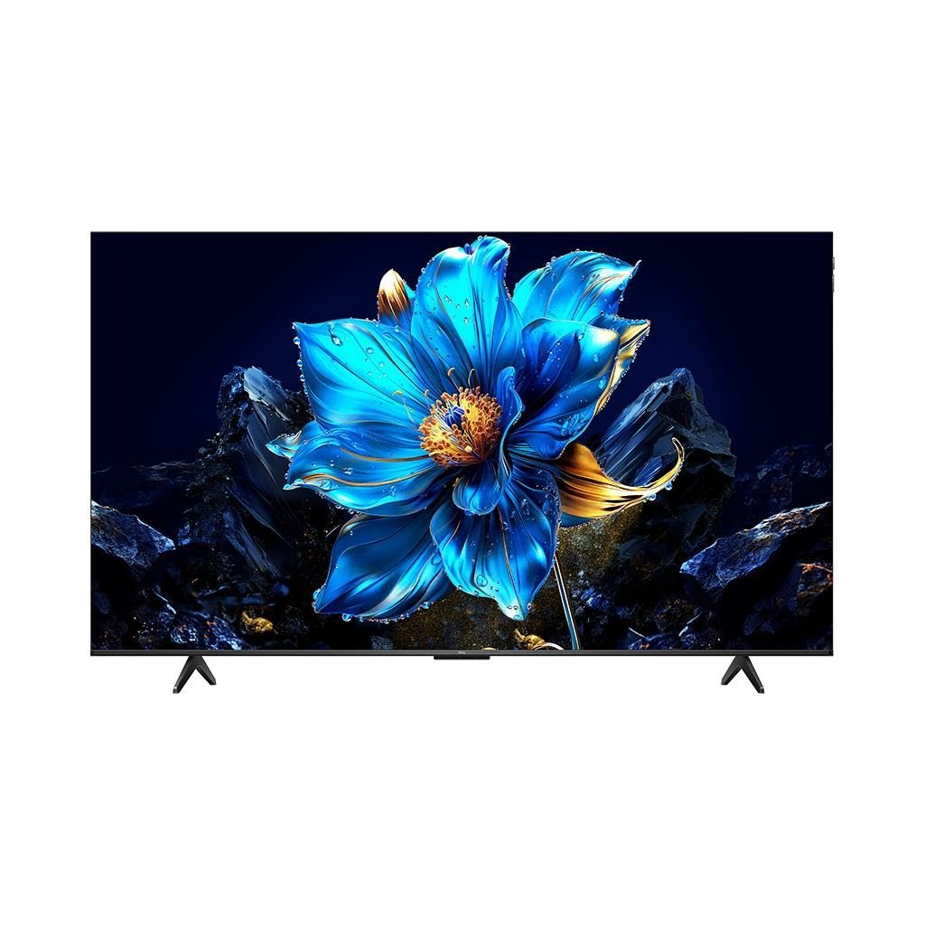 شاشة تلفزيون سمارت تي سي ال ، مقاس 75 بوصة ، QLED ، دقة 4K UHD ، بريسيفر داخلي