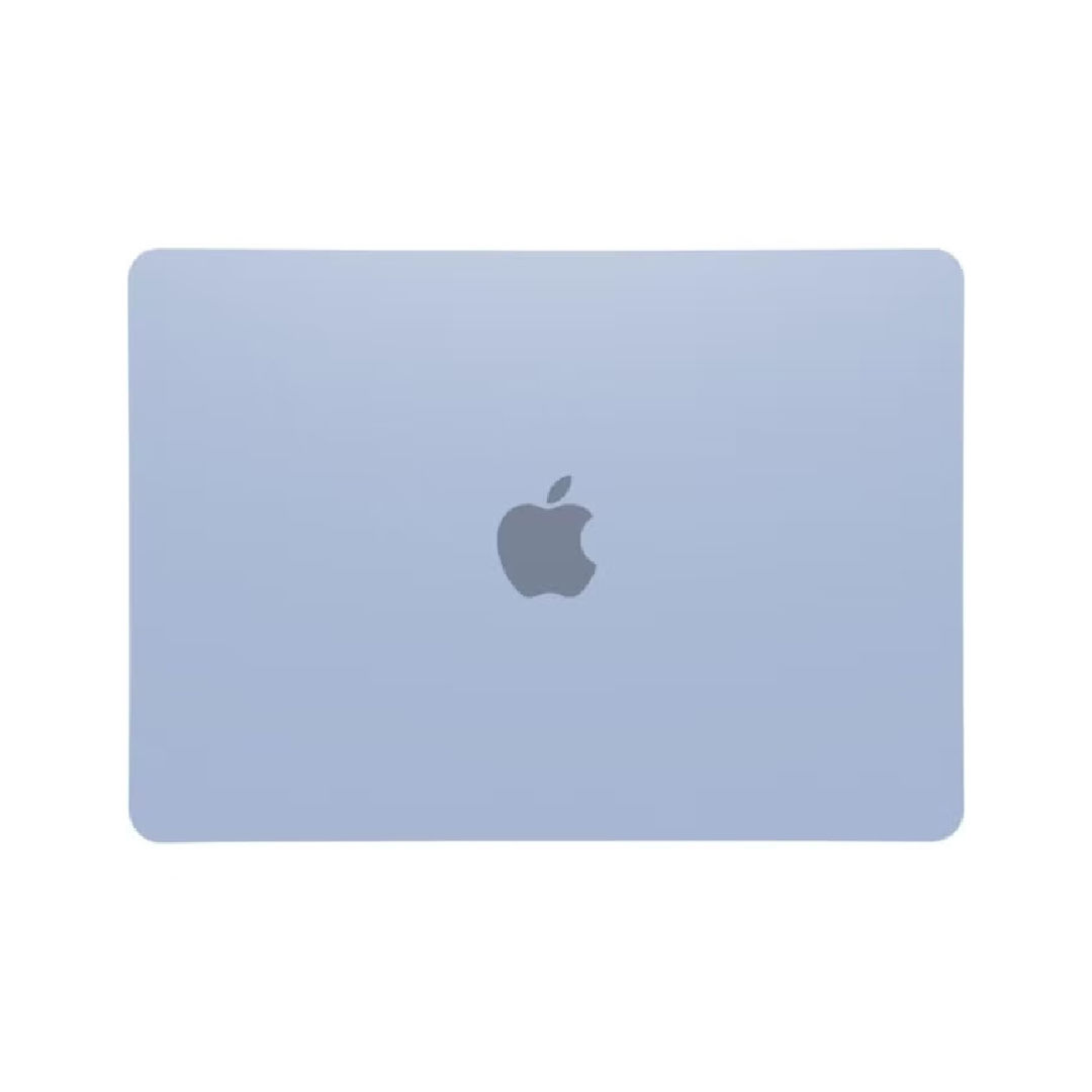 Generic Hard Shell Laptop Case with Screen Protector for Macbook Air 15-Inch , Matte Farpeak Blue