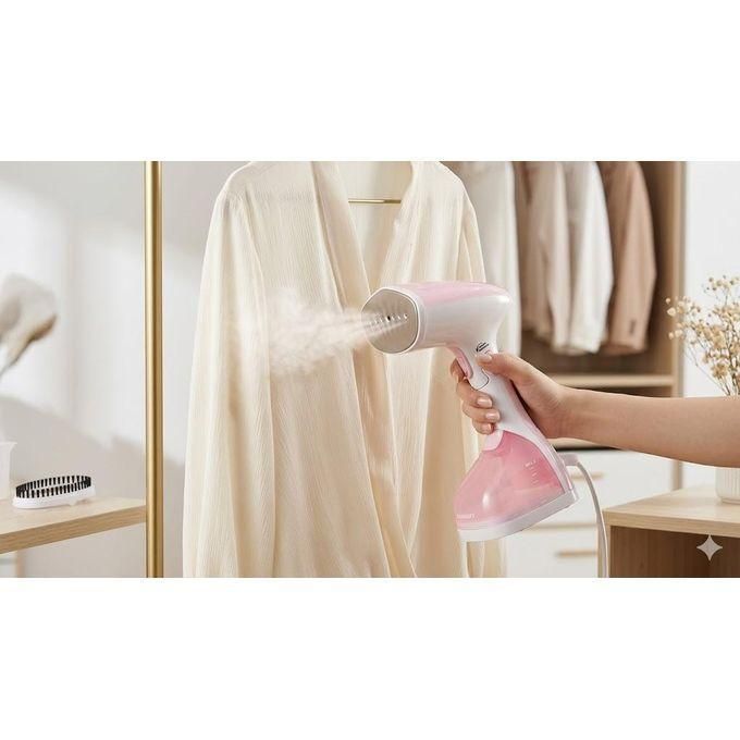 مكواة بخار محمولة كهرباء جاماكى ،بينك - JMK1109