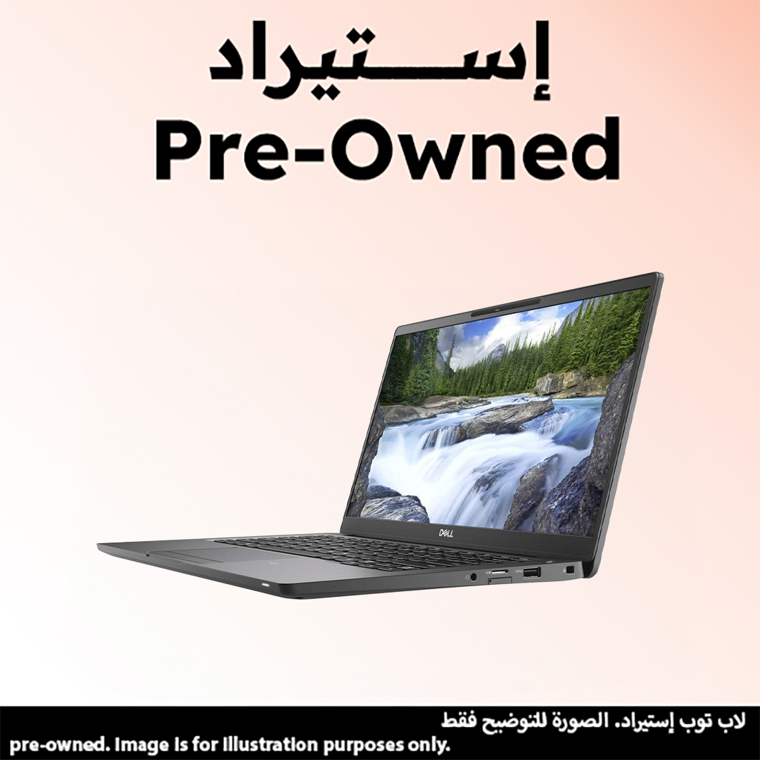 لاب توب استيراد ديل لاتيتيود 7400 نوت بوك ، معالج انتل كور i5-8365U ، هارد 256 جيجا بايت SSD ، رام 16 جيجا بايت ، كارت شاشة انتل UHD جرافيكس 620 ،ويندوز 10 برو - اسود