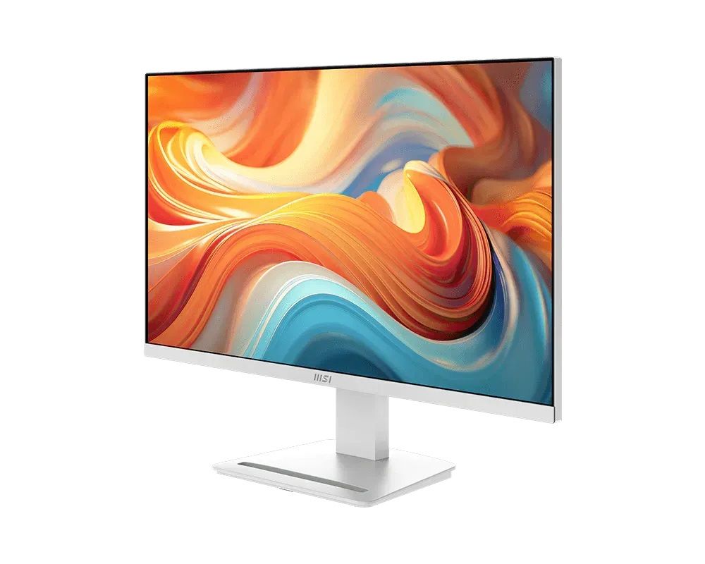 شاشة مسطحة ام اس اي برو MP273W E14A ، مقاس 27 بوصة ، دقة FHD ، معدل تحديث 144 هرتز ، معدل استجابة 1 مللي ثانية ، ابيض
