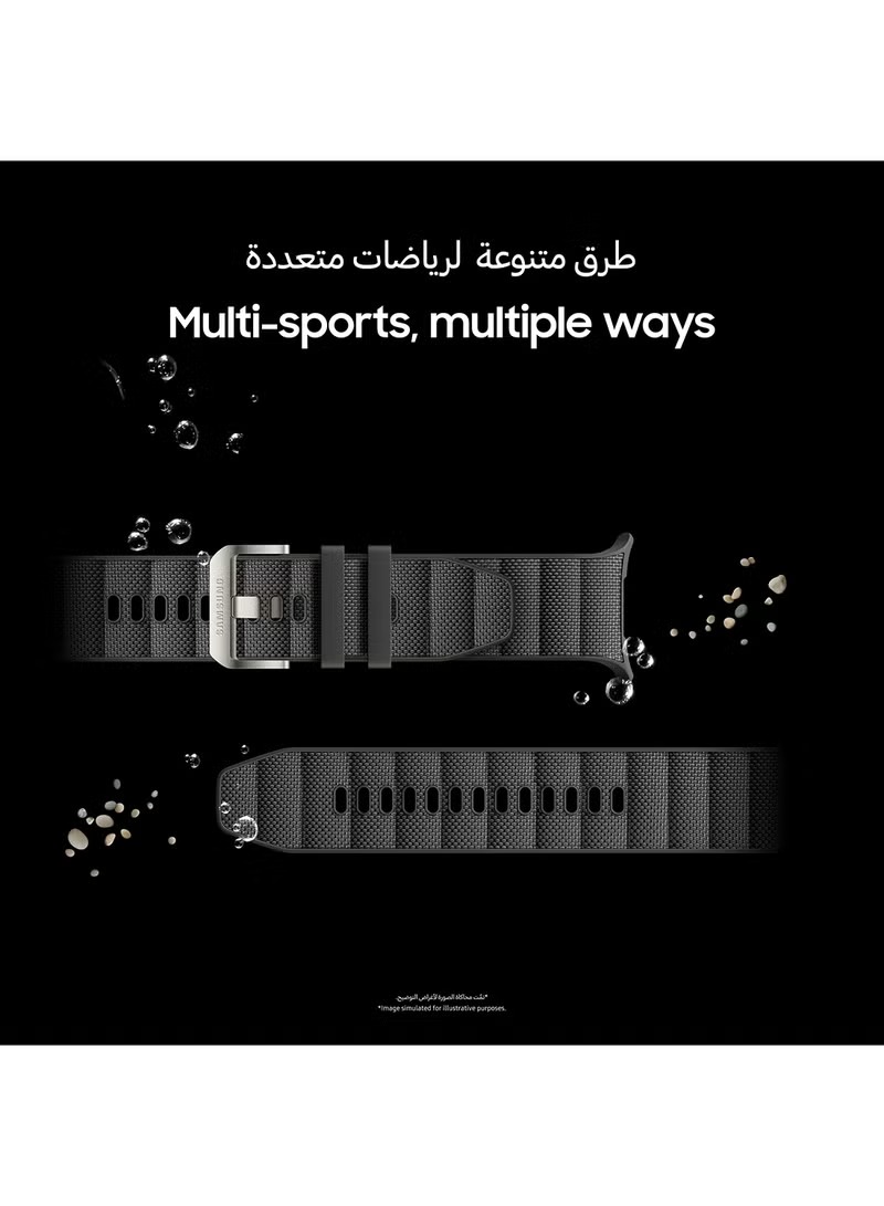 Samsung Galaxy Watch Ultra Smart Watch , 1.8 Inch Titanium Silver Black
