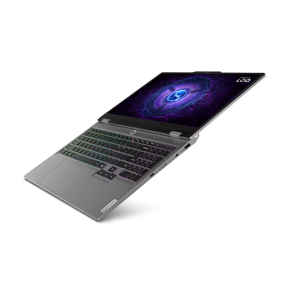 لاب توب جيمنج لينوفو LOQ 15IRX9 - 83DV012HED ، معالج انتل كور i5-13450HX 15.6 بوصة ، هارد 512 جيجا بايت ، رام 24 جيجا بايت ، كارت شاشة انفيديا جي فورس RTX 3050 ،فري دوس - رمادي لونا