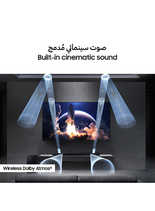 Samsung Q-Series Wireless and Wired Sound bar , Black - HW-Q990H/ZN