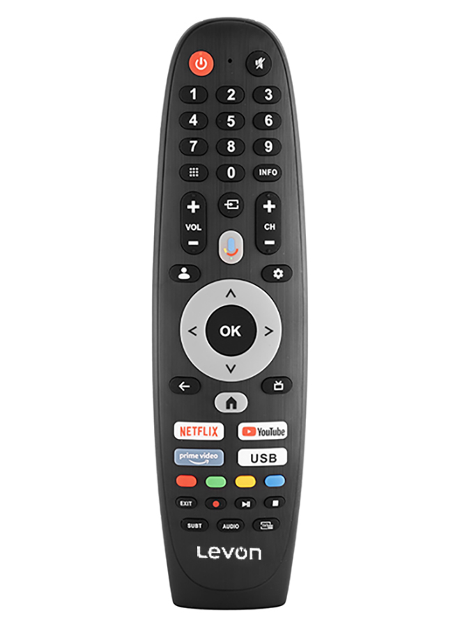 Levon 50 Inch Smart TV , 4K UHD QLED Built-In Receiver
