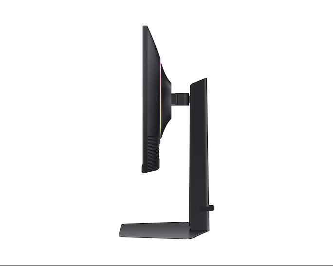 شاشة جيمنج سمارت سامسونج اوديسي G70D ، مقاس 27 بوصة ، دقة 4K UHD ، معدل تحديث 144 هرتز ، معدل استجابة 1 مللي ثانية ، اسود - LS27DG702EUXEN