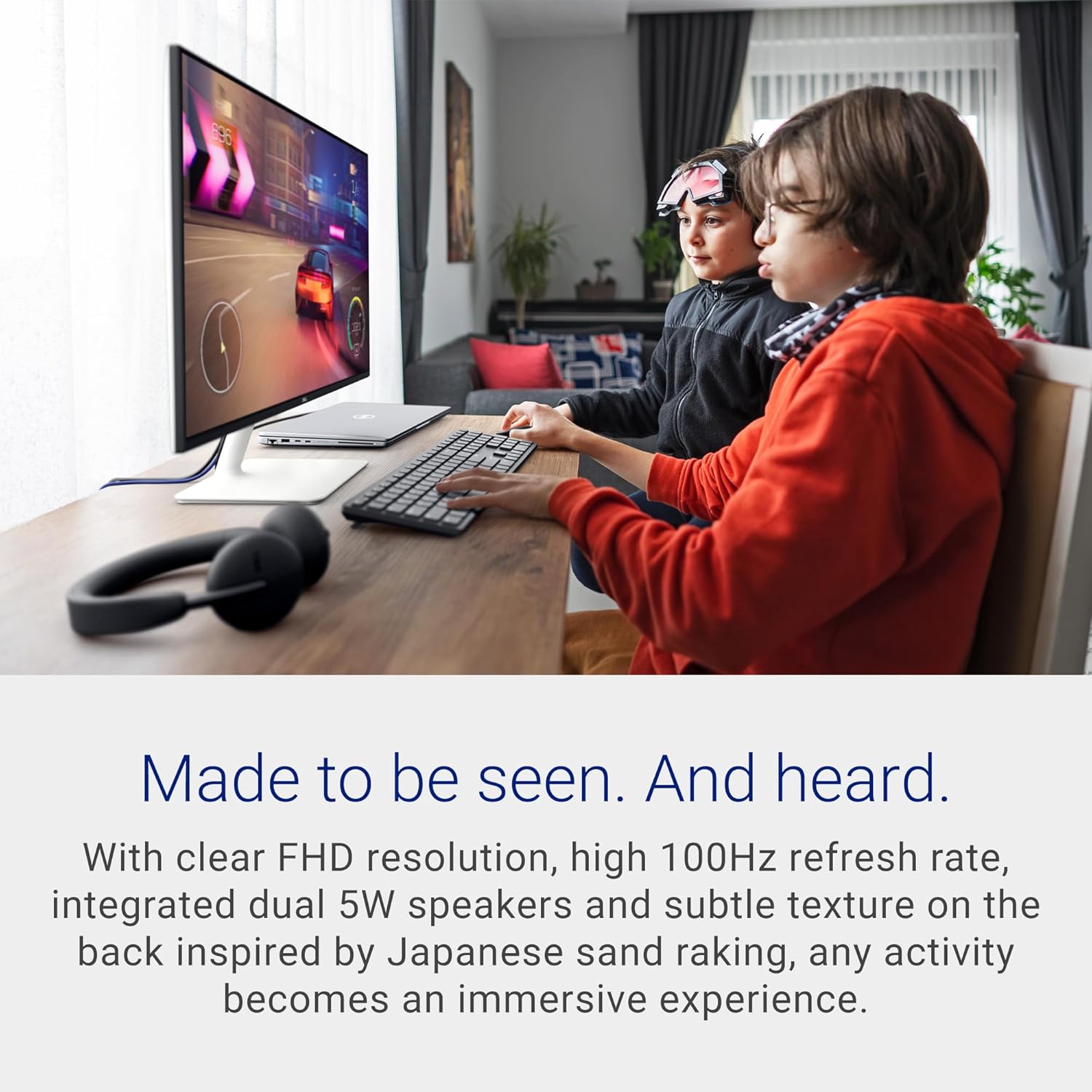 Dell 23.8 Inch FHD Monitor , 100 Hertz 4 Millisecond , Grey - S2425H