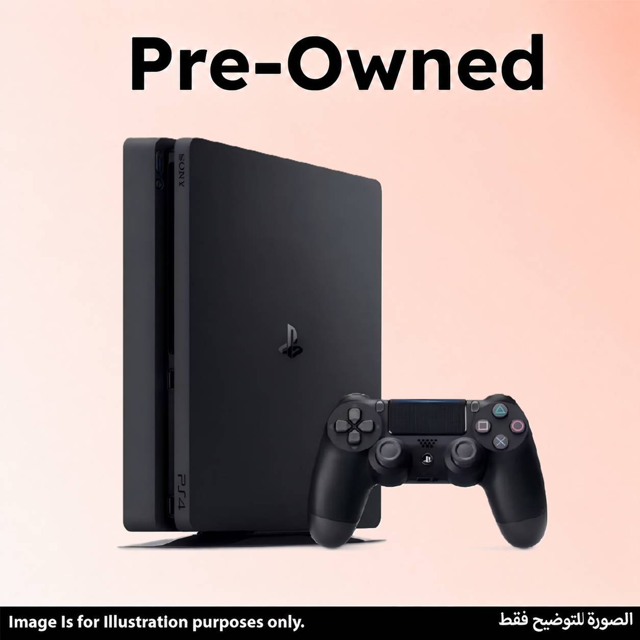 Sony Pre-Owned PlayStation 4 Slim , 500 GB , Black