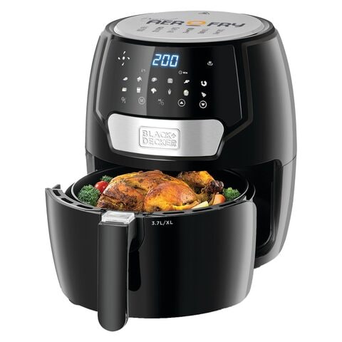 Black + Decker Air Fryer , 3.7 Liter , 1500 Watt Black - AF4037-B5