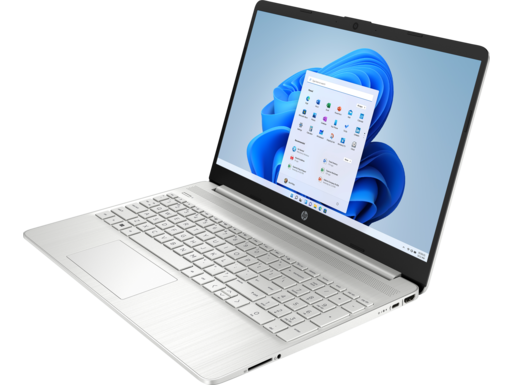 لاب توب اتش بي 15S-FQ5046NE ، معالج انتل كور i3-1215U 15.6 بوصة ، هارد 256 جيجا بايت SSD ، رام 4 جيجا بايت ، كارت شاشة انتل UHD جرافيكس ،ويندوز 11 - فضي ناتشورال