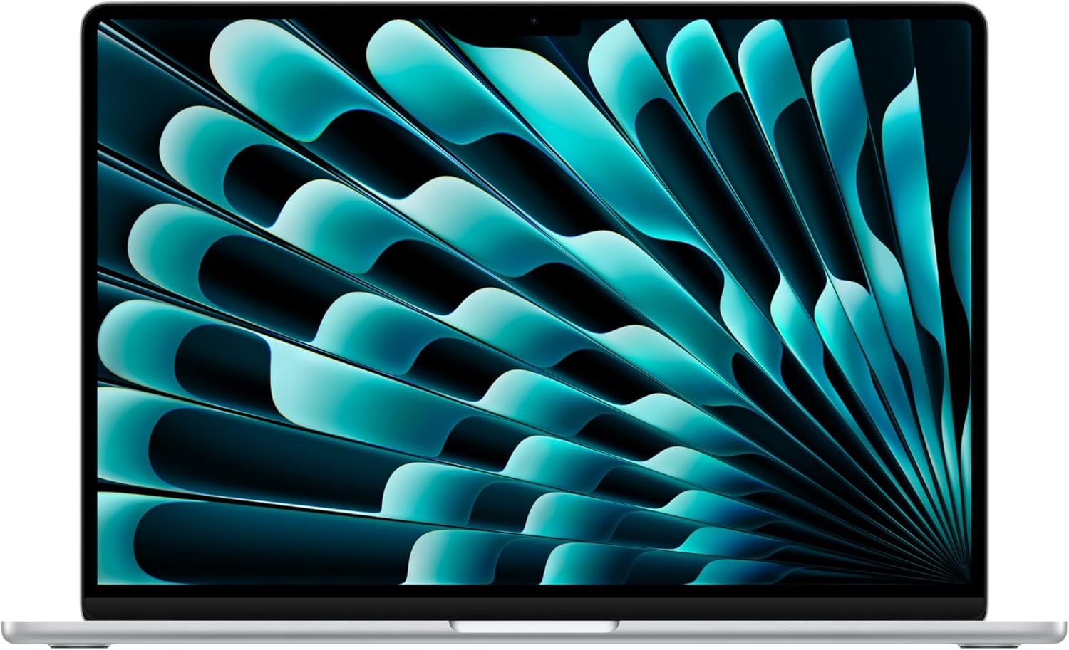 Apple MacBook Air Laptop ,Apple M4 chip with 10-core CPU 15.3 Inch ,256 GB SSD ,16 GB ,Apple 10-Core GPU ,macOS - Silver