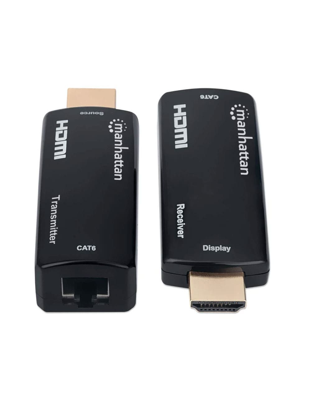 Manhattan HDMI Over Ethernet Extender ,Black - 207539