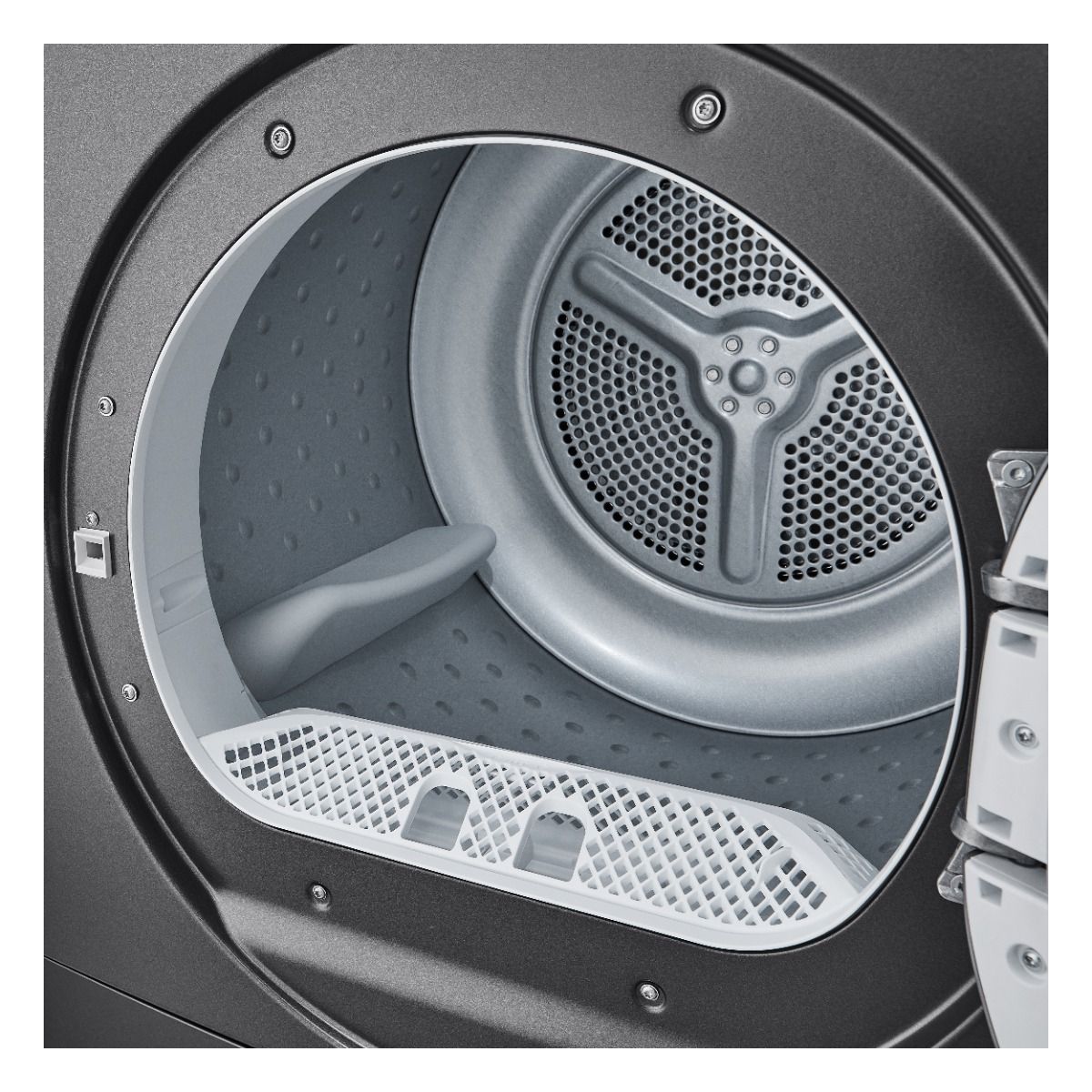 LG Dryer , 8 kg , Dark Silver - RH80T2SP7RM