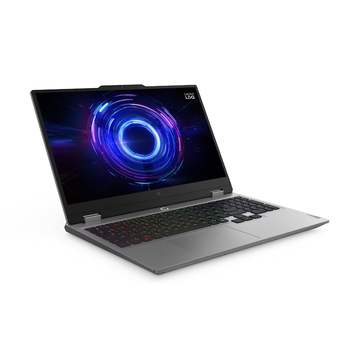 لاب توب لينوفو LOQ 15IRX10 - 83JE00DAED ، معالج انتل كور i7-14700HX 15.6 بوصة ، هارد 512 جيجا بايت SSD ، رام 24 جيجا بايت ، كارت شاشة انفيديا جي فورس RTX 5050 ،ويندوز 11 - رمادي لونا