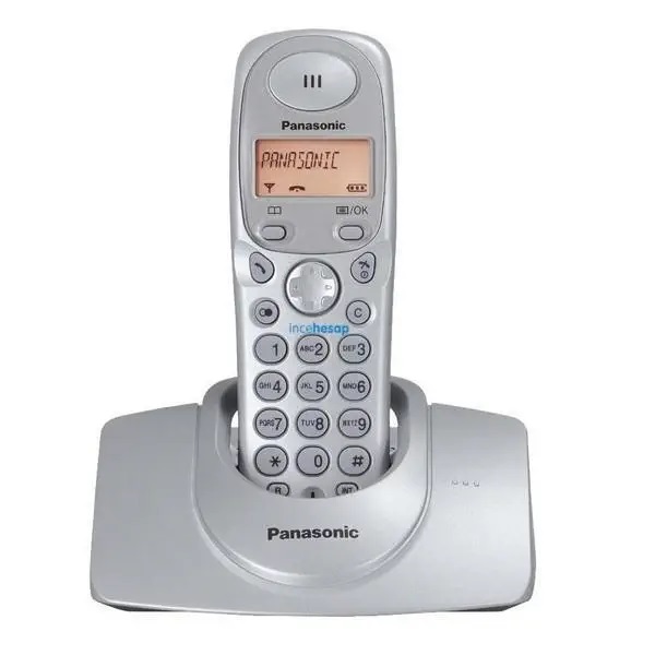 Panasonic Cordless Telephone ,Silver - KX-TG1100
