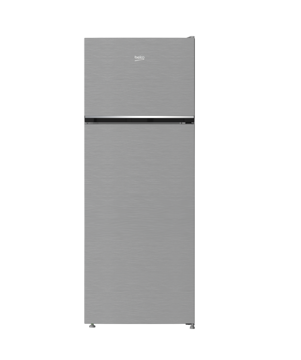 Beko MinFrost Top Freezer Refrigerator , 465 Liter , Silver - RDSG550M20SXB