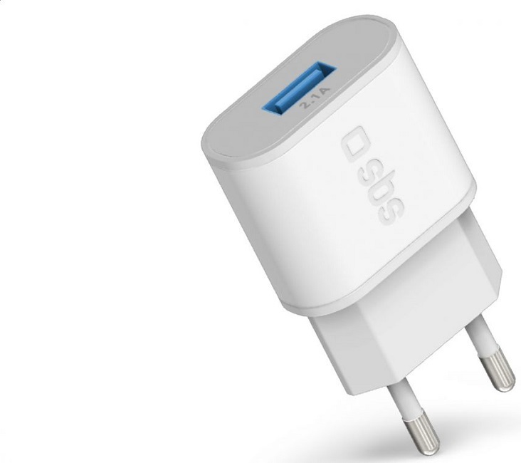 شاحن اس بي اس ، عدد 1 منفذ USB-A ، قدرة 10 وات ، ابيض - 8018417237065