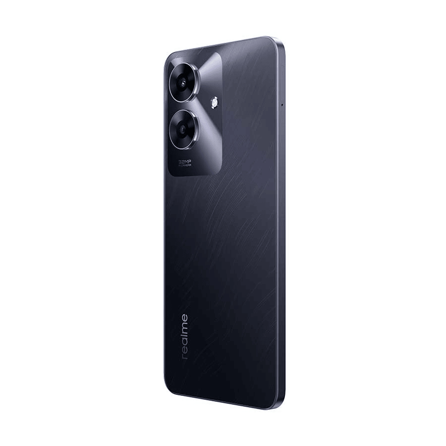 ريلمي Realme Note 60 ، رام 4 جيجا بايت ، شبكة 4G LTE ، شريحتين - اسود ماربل