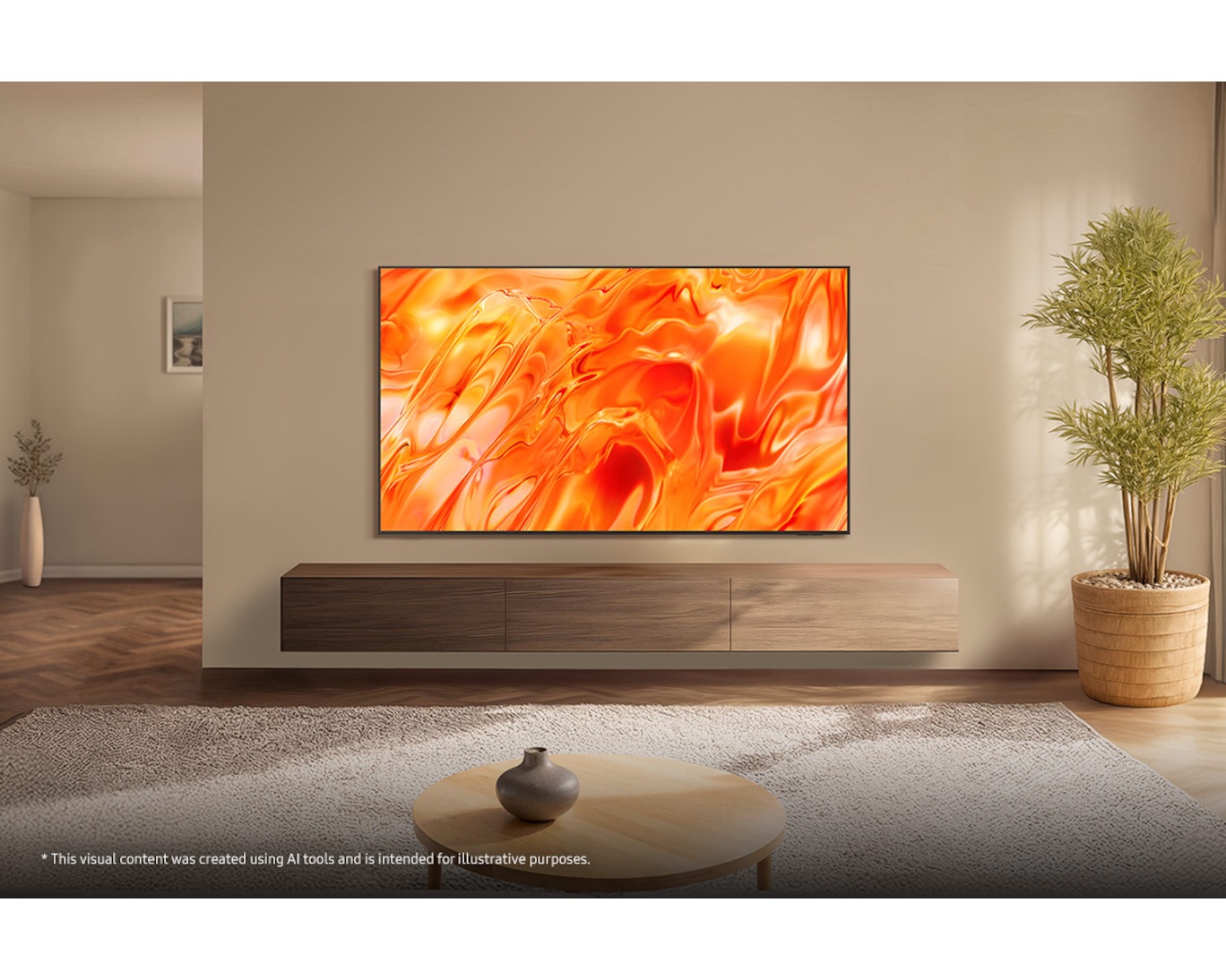 شاشة تلفزيون سمارت سامسونج ، مقاس 85 بوصة ، Neo QLED ، دقة 4K UHD ، بريسيفر داخلي