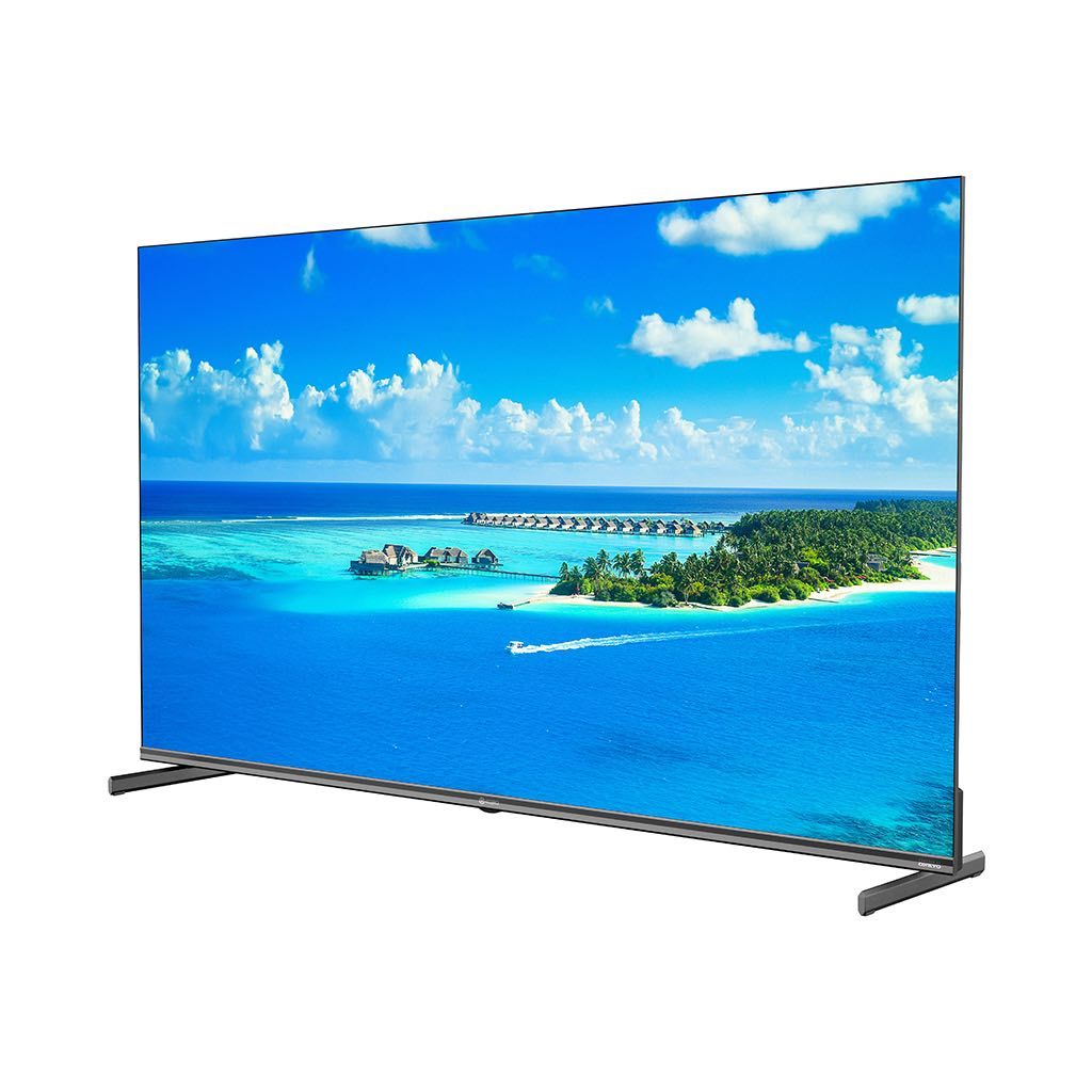 شاشة تلفزيون سمارت كاچيتو ، مقاس 55 بوصة ، QLED ، دقة 4K UHD ، بريسيفر داخلي