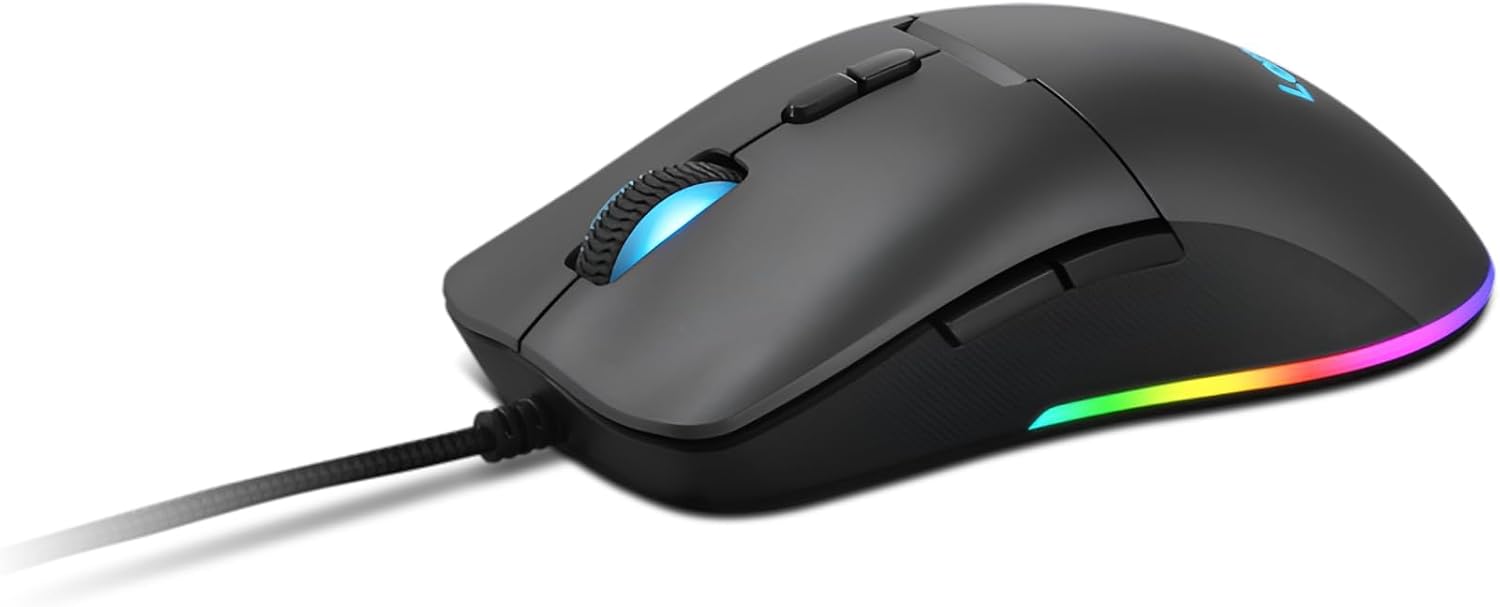 Lenovo Legion M210 Wired Gaming Mouse , Black - GY51M74265