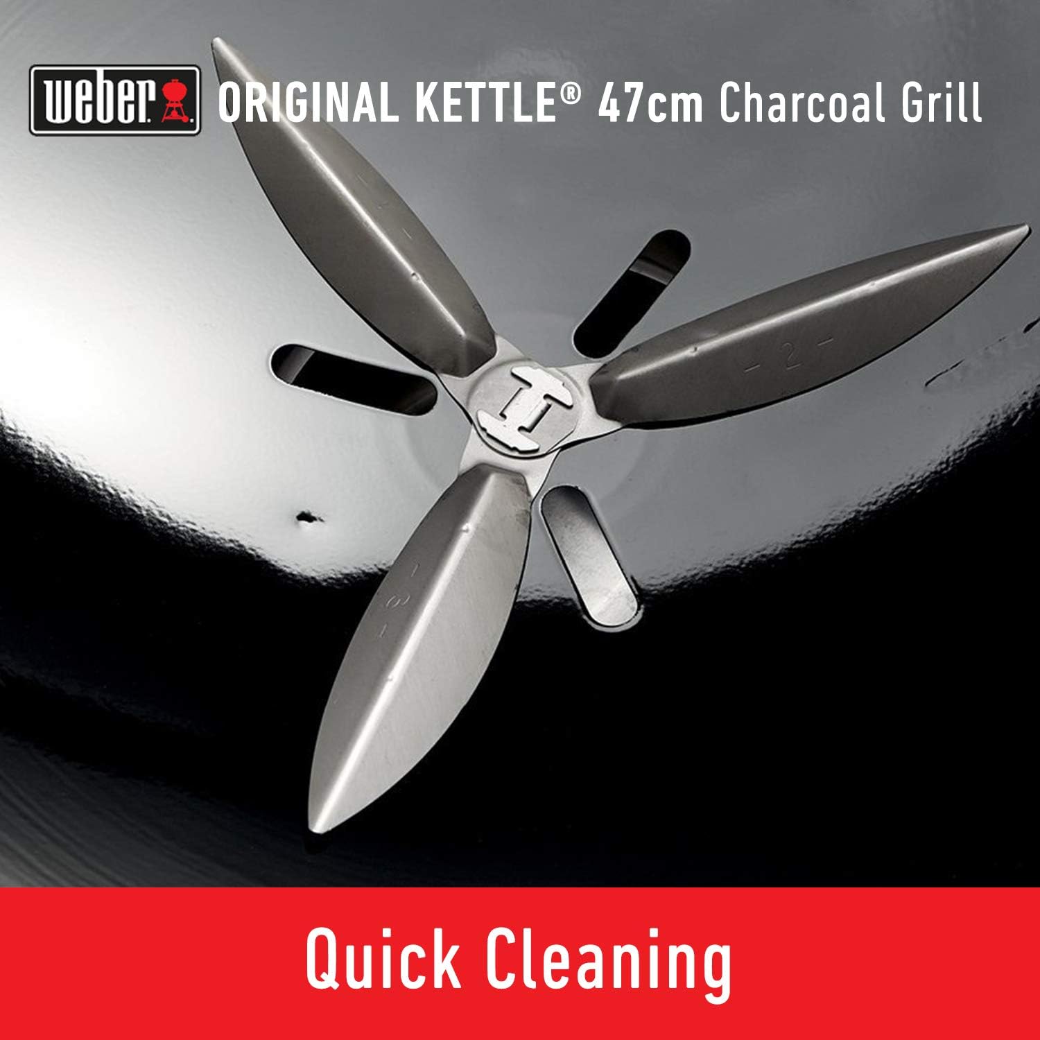 Weber Original Kettle Charcoal Grill Black - 1241008