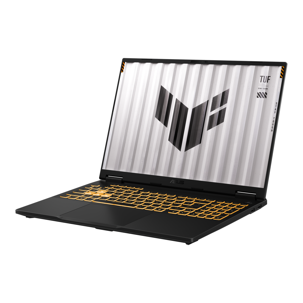 لاب توب جيمنج اسوس تاف جيمنج F16 - FX608JMR-RV057W ، معالج انتل كور i7-14650HX 16 بوصة ، هارد 512 جيجا بايت SSD ، رام 16 جيجا بايت ، كارت شاشة انفيديا جي فورس RTX 5060 ،ويندوز 11 - رمادي جايجر
