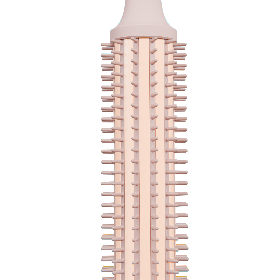 CH & BE Curla Hair Brush 230 Celsius , Pink - CB-H12-BP