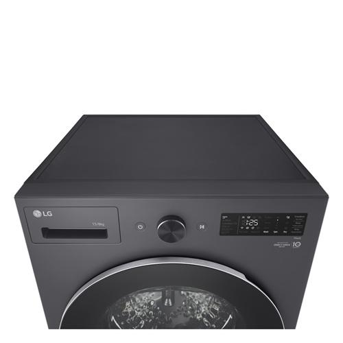 LG Inverter All-in-One Washer Dryer Combo , 15 kg , Essence Graphite - F0Z6DRP24