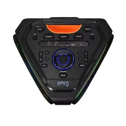 نظام مكبر صوت محمول فولت بارتي ، اسود - SK-10000