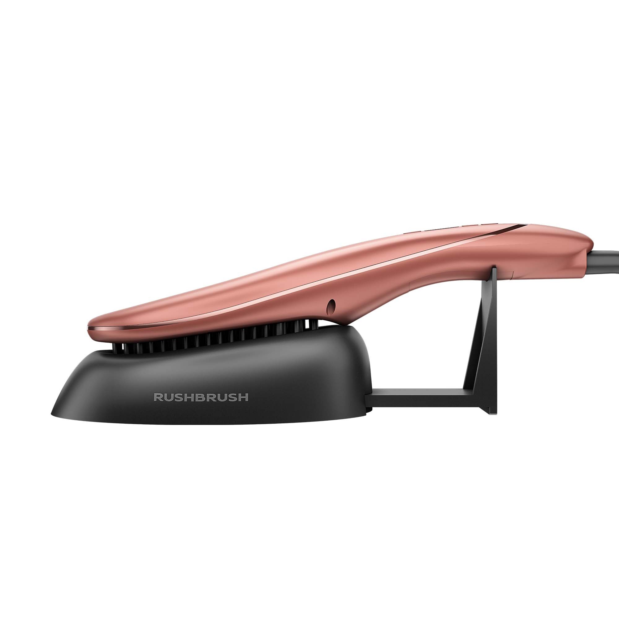 Rush Brush Hair Straightener 230 Celsius , Rose Gold - S3
