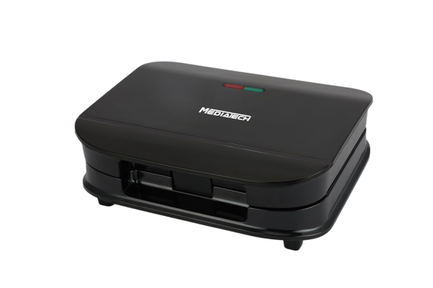 Mediatech Sandwich Maker 700 Watt Black - MT-SM209