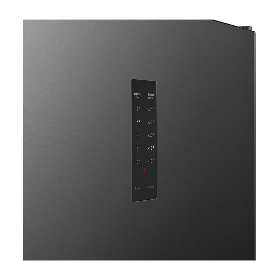 LG NoFrost Top Freezer Refrigerator , 450 Liter Inverter Motor , Black - GTF452SSAN
